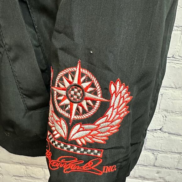 Dale Earnhardt Jr Budweiser NASCAR Racing Black Jacket Men's XL Vintage Y2K - Picture 10 of 10